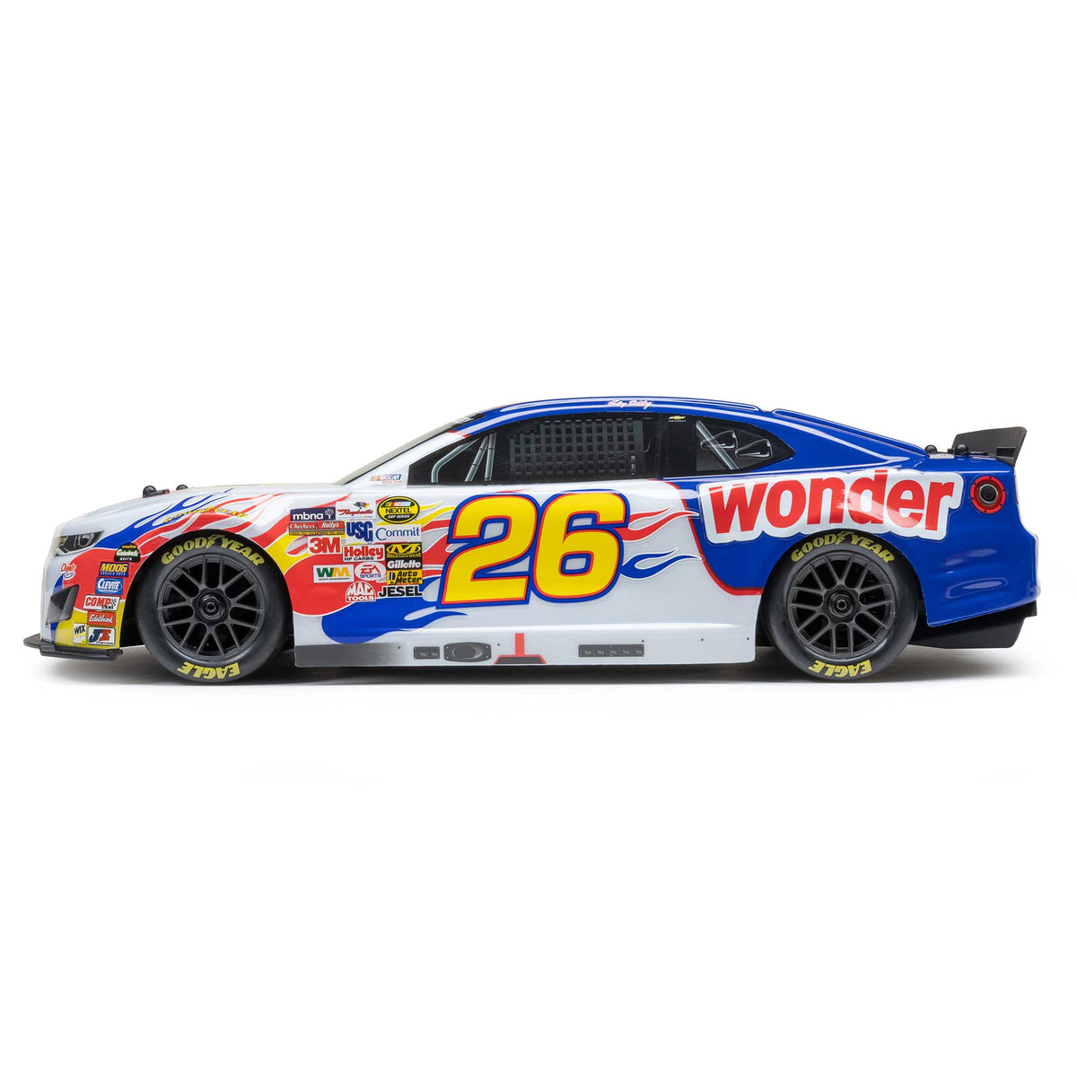 Losi LOSF1122626 1/12 NASCAR Ricky Bobby No. 26 Wonder Bread Chevrolet RTR