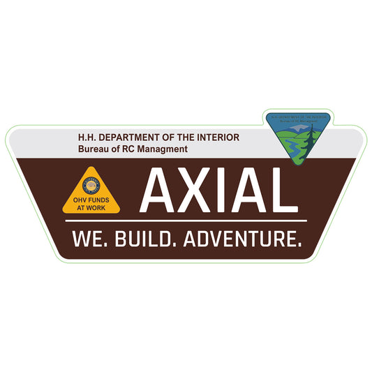 Axial LOSSTK2 Bureau of RC Sticker