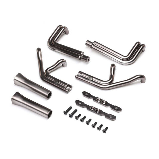 Losi LOS-2440 Header Set, Blue Steel: 22S Sprint