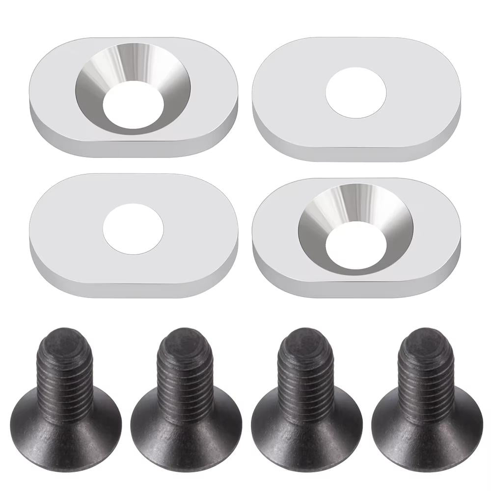 Powerhobby Aluminum Motor Mount Fixing Reinforcement Silver FOR Traxxas Sledge