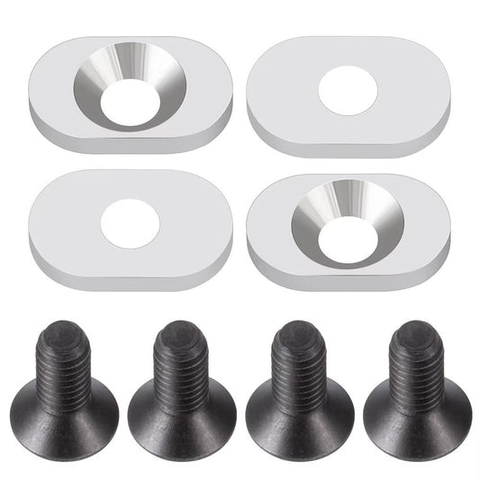 Powerhobby Aluminum Motor Mount Fixing Reinforcement Silver FOR Traxxas Sledge