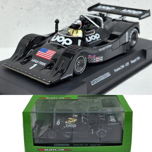 MRSlotcar Shadow DN4 #1 George Follmer '74 Can-Am MR 1/32 Slot Car MR1032