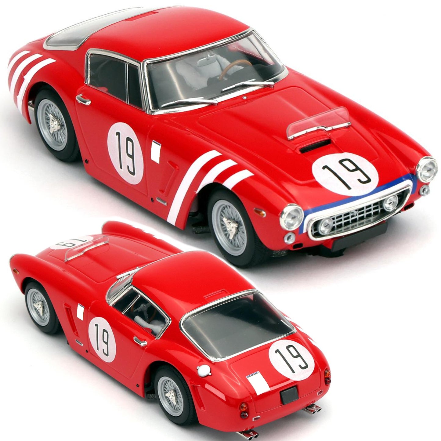 MR Slotcar F250 GT SWB #19 Le Mans 1960 1/32 Slot Car MR1522 MRSlotCar