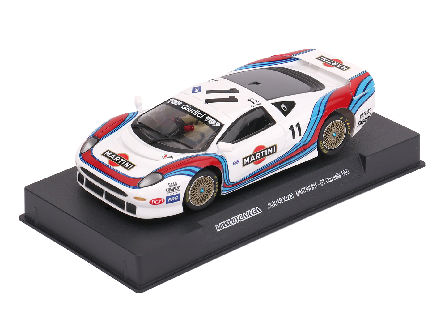 MR SlotCar Jaguar XJ220 C Martini GT Italia Cup 1993 1/32 Slot Car MR1084 MRslotcar