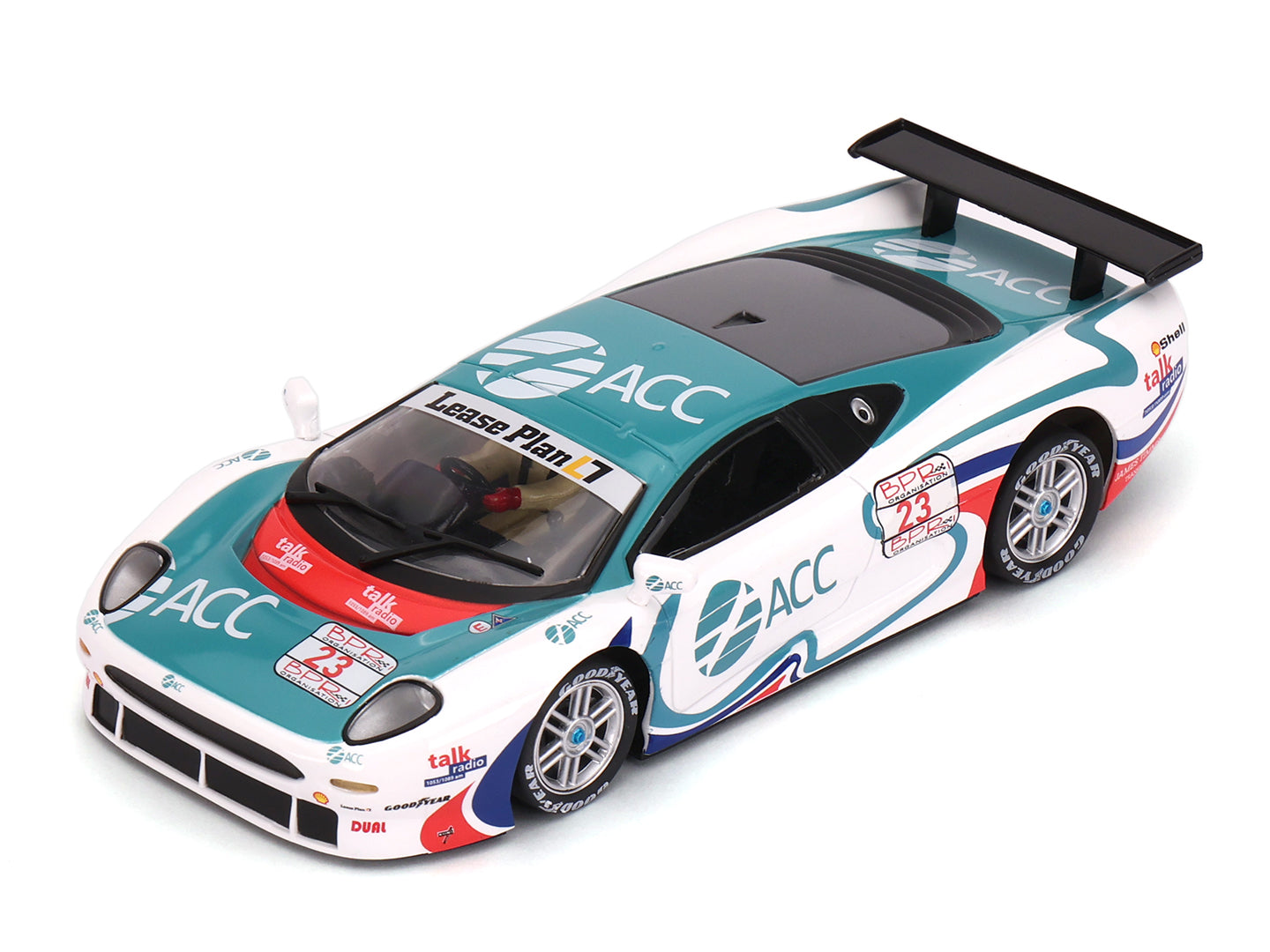 MR SlotCar Jaguar XJ220 C ACC Silverstone 1996 1/32 Slot Car MR1085 MRslotcar