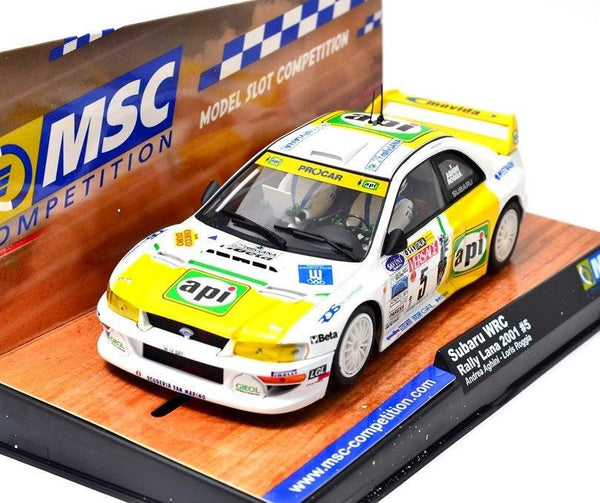 MSC Subaru Impreza WRC Rally Lana 1/32 Slot Car MSC-6030 for