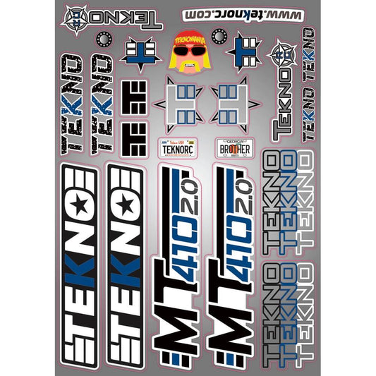 Tekno RC TKR9547 Decal Sheet MT410 2.0