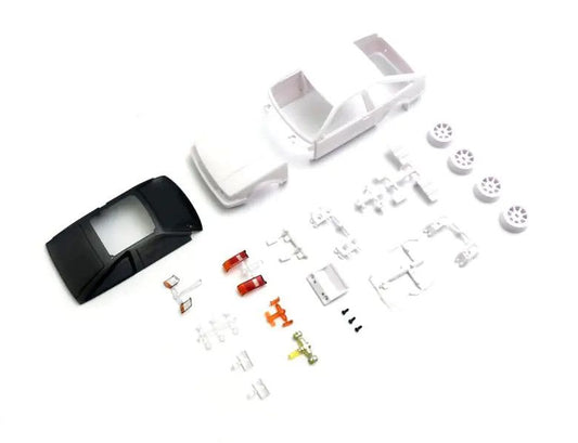 Kyosho MZN224 Toyota Corolla Levin AE86 White Body Set w/Wheels Mini-Z AWD.