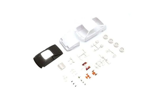 Kyosho MZN226 Toyota Sprinter Trueno AE86 White Body Set w/Wheels Mini-Z AWD.