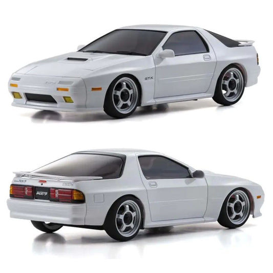 Kyosho MZP464W Mazda Savanna RX-7 FC3S White Auto Scale Body Mini-Z AWD.
