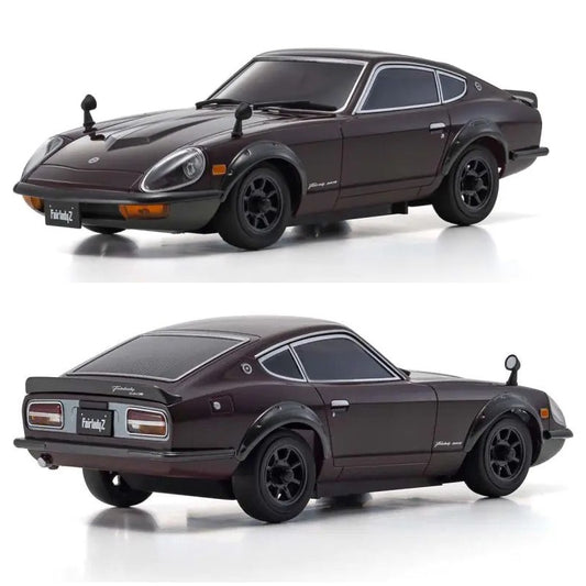 Kyosho MZP467MR Nissan Fairlady 240ZG Maroon Auto Scale Body Mini-Z AWD.