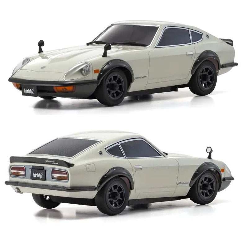Kyosho MZP467W Nissan Fairlady 240ZG White Auto Scale Body Mini-Z AWD.