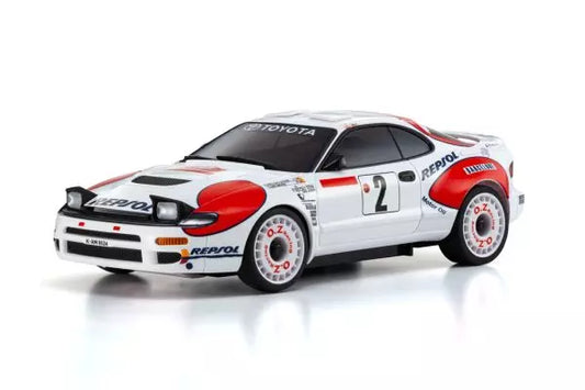 Kyosho MZP481CS Mini-Z Body ASC MA020N Toyota CELICA TURBO 4WD No.2 WRC 1992