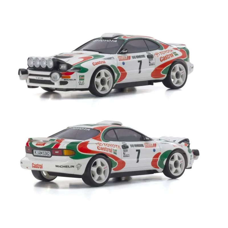 Kyosho Mini-Z Toyota Celica Turbo 4WD No.7 WRC 1993 Auto Scale Body MZP481JK.