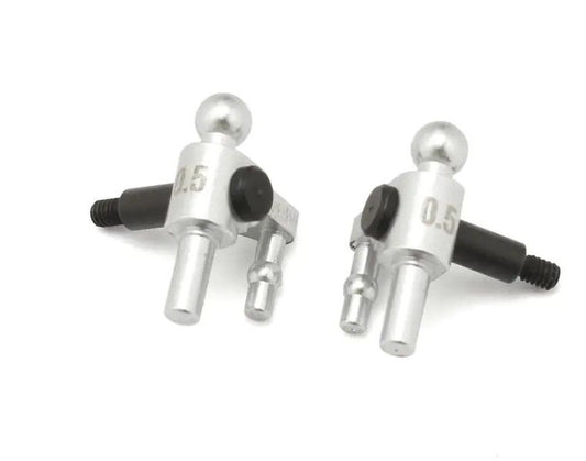 Kyosho MZW710-05 Mini-Z MR-04 Aluminum Steering Blocks 0.5° Camber.