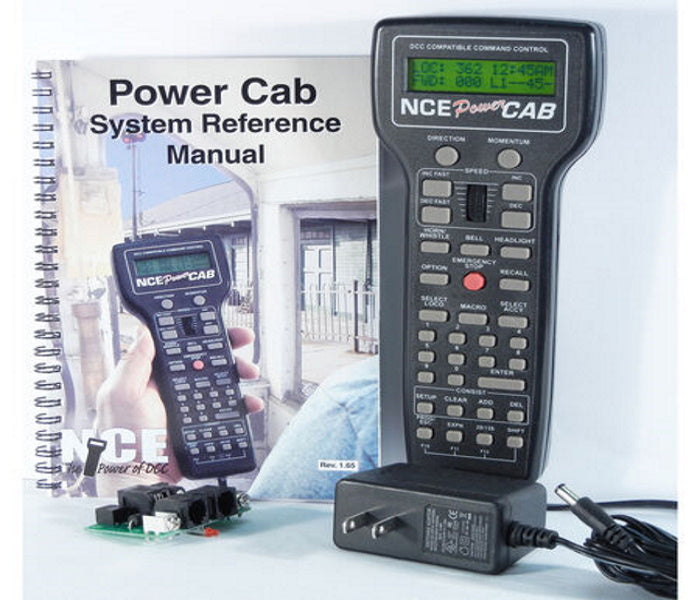 NCE 524-025 Power Cab Complete DCC Starter System Set w Power Supply