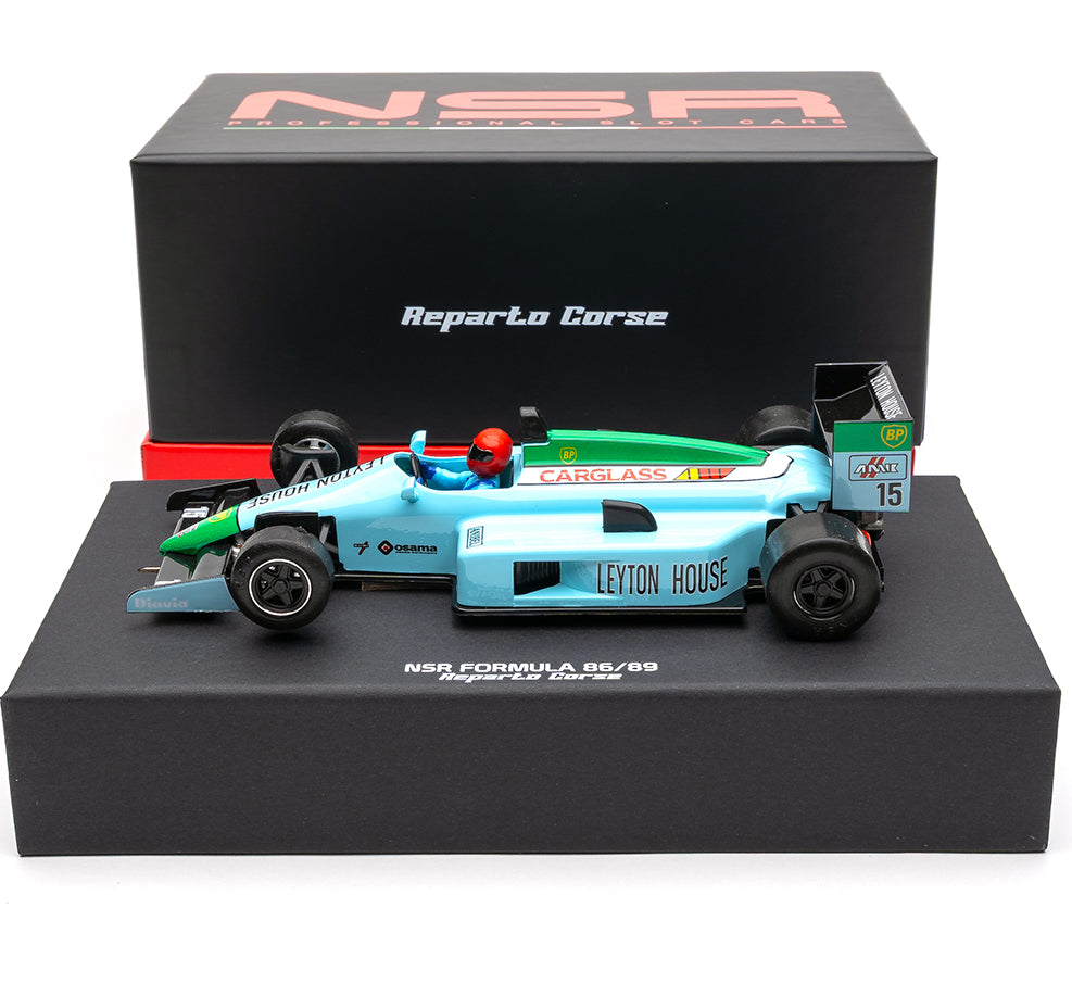 NSR Formula 86/89 Mauricio Gugelmin REPARTO CORSE Plastic Track 1/32 Slot Car