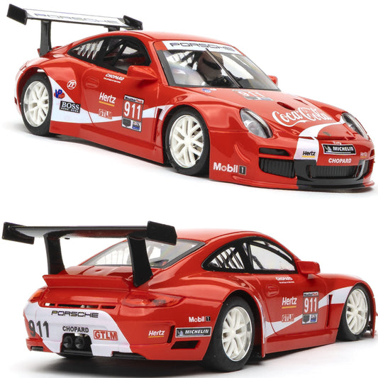 NSR Porsche 997 GT3 #911 Coca Cola Petit Le Mans 2019 1/32 Slot Car NSR0524