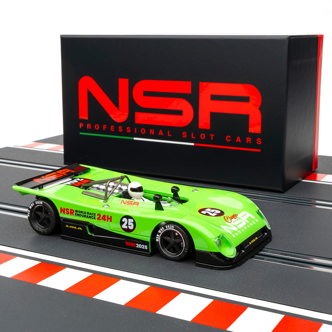 NSR Lola T280 WRE 24H 2025 Limited Edition Green 1/32 Slot Car NSR0536