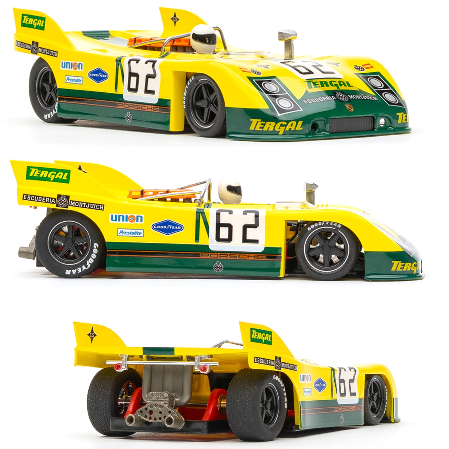 NSR Porsche 908/3 #62 Daytona 1972 1/32 Slot Car NSR0550 0550