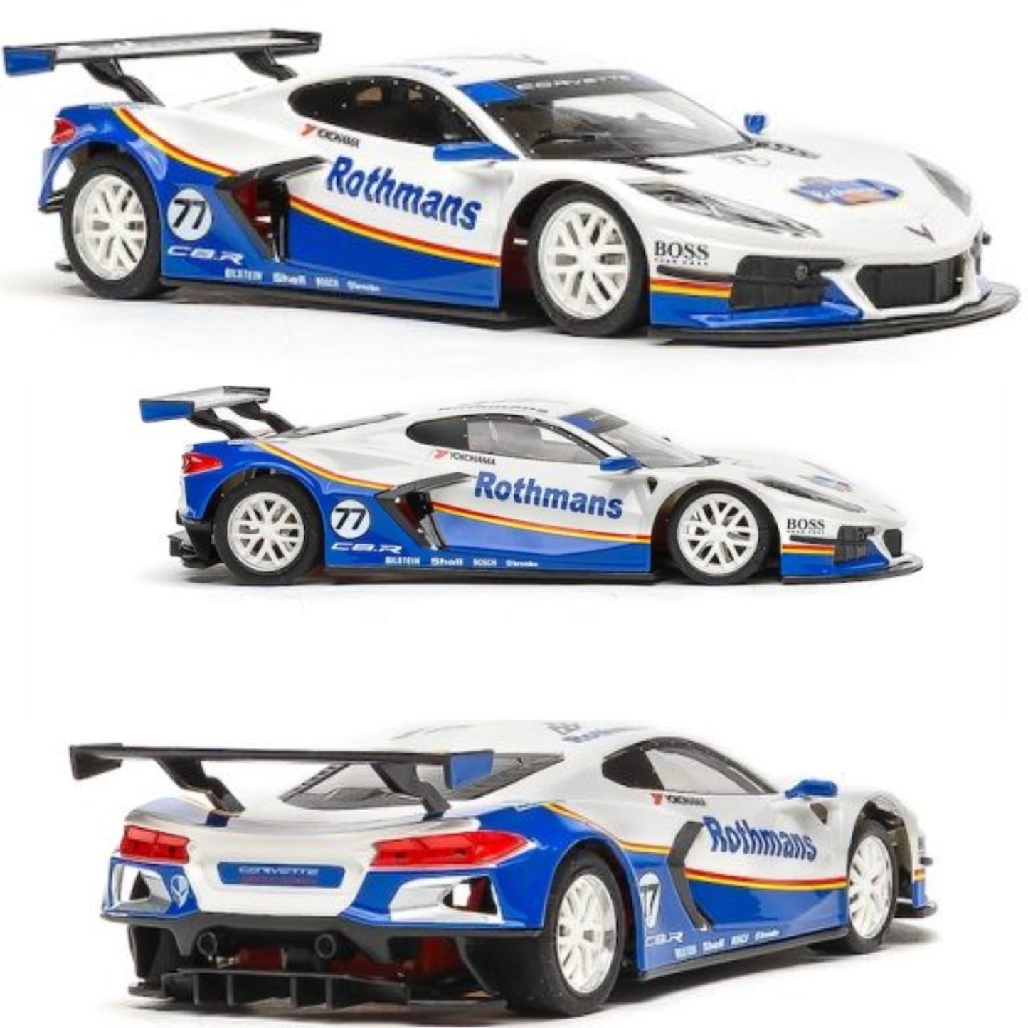 NSR Chevrolet Corvette C8R #77 Rothmans Sidewinder 1/32 Slot Car 0577SW