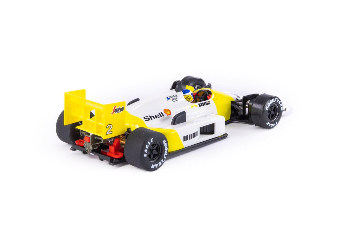 NSR Formula 86/89 MP4/2 Estoril 1986 Keke Rosberg Historic Line HL10 1/32 Slot Car.