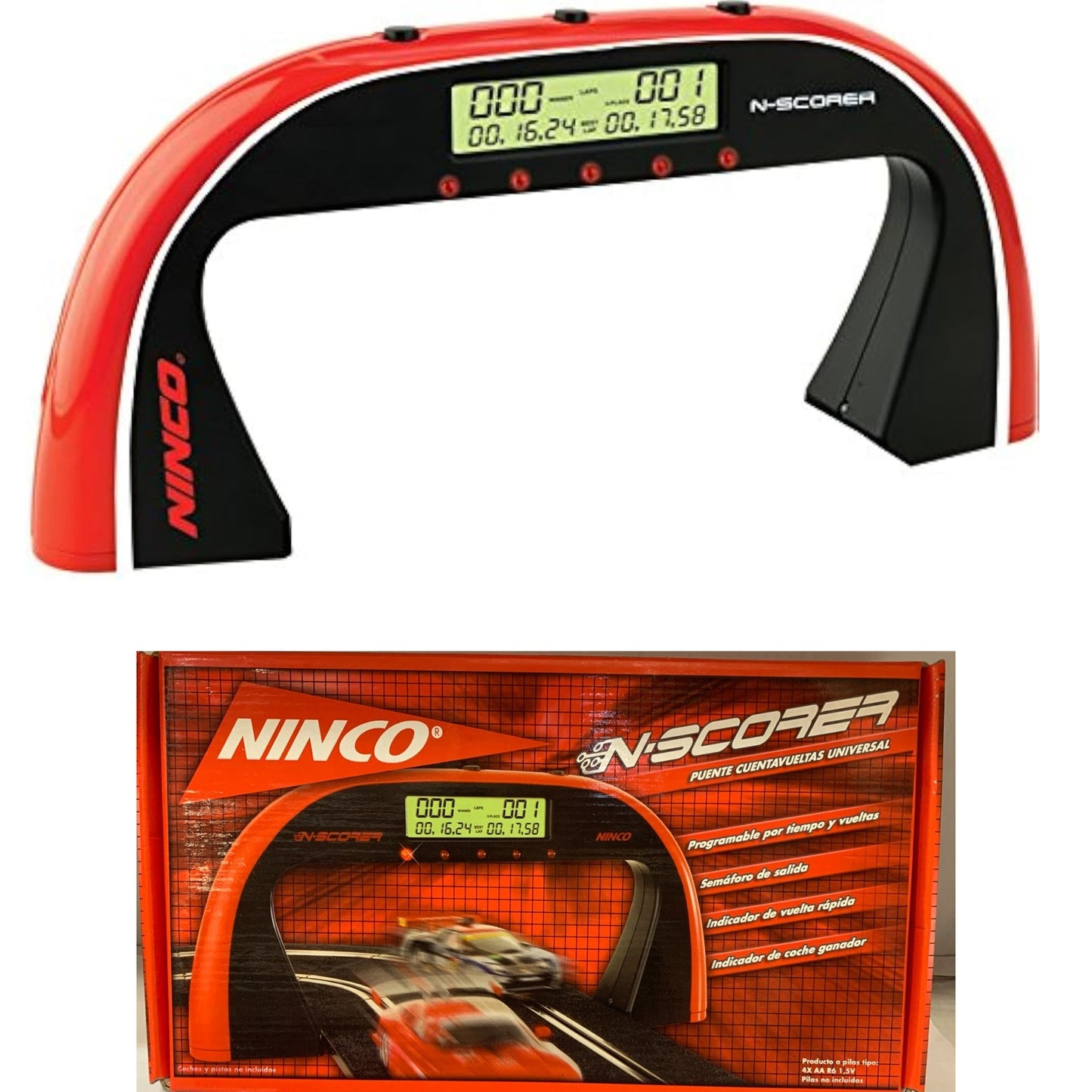 Ninco 10409 N-Scorer Universal Lap Counter 1/32 Slot Car.