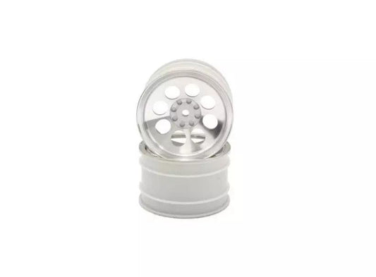 Kyosho OTH245SCC 8 Hole Wheel 50mm (Satin Chrome/2pcs/OPTIMA)