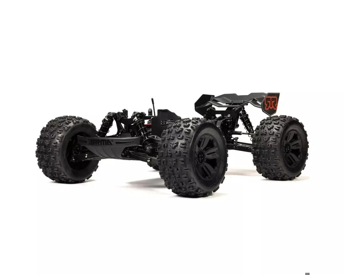 ARRMA ARA8608V6T2 1/8 KRATON 6S 4X4 RTR Brushless Speed Truck, Blue/Pink