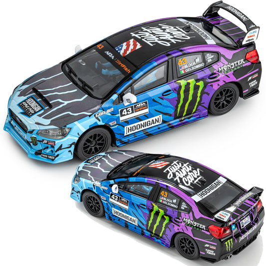 Policar Subaru WRX STI Ken Block #43 ARA Championship 1/32 Slot Car CT02B