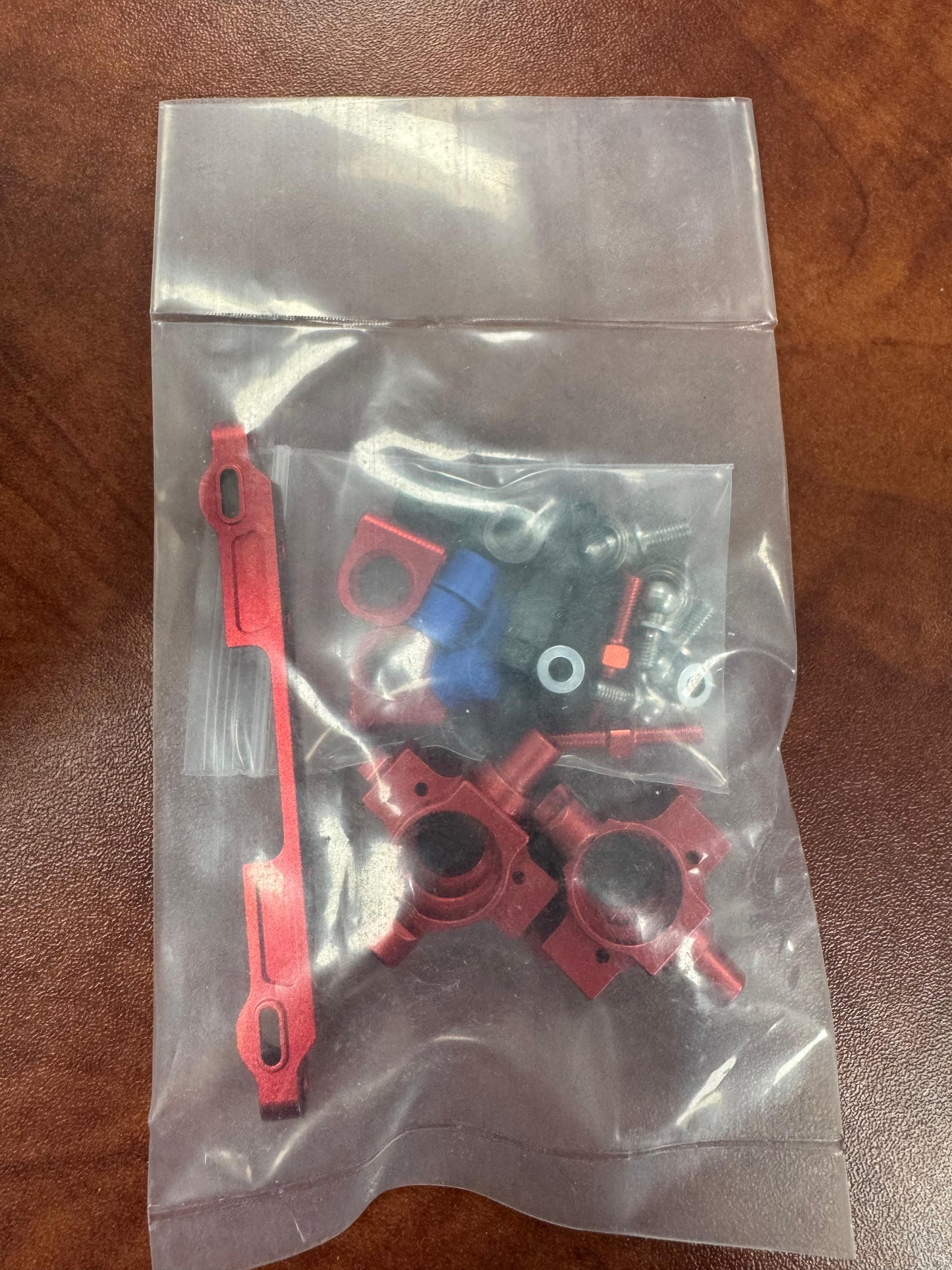 Powerhobby Aluminum TMB Rear Hubs Set Red MST RMX 2.5