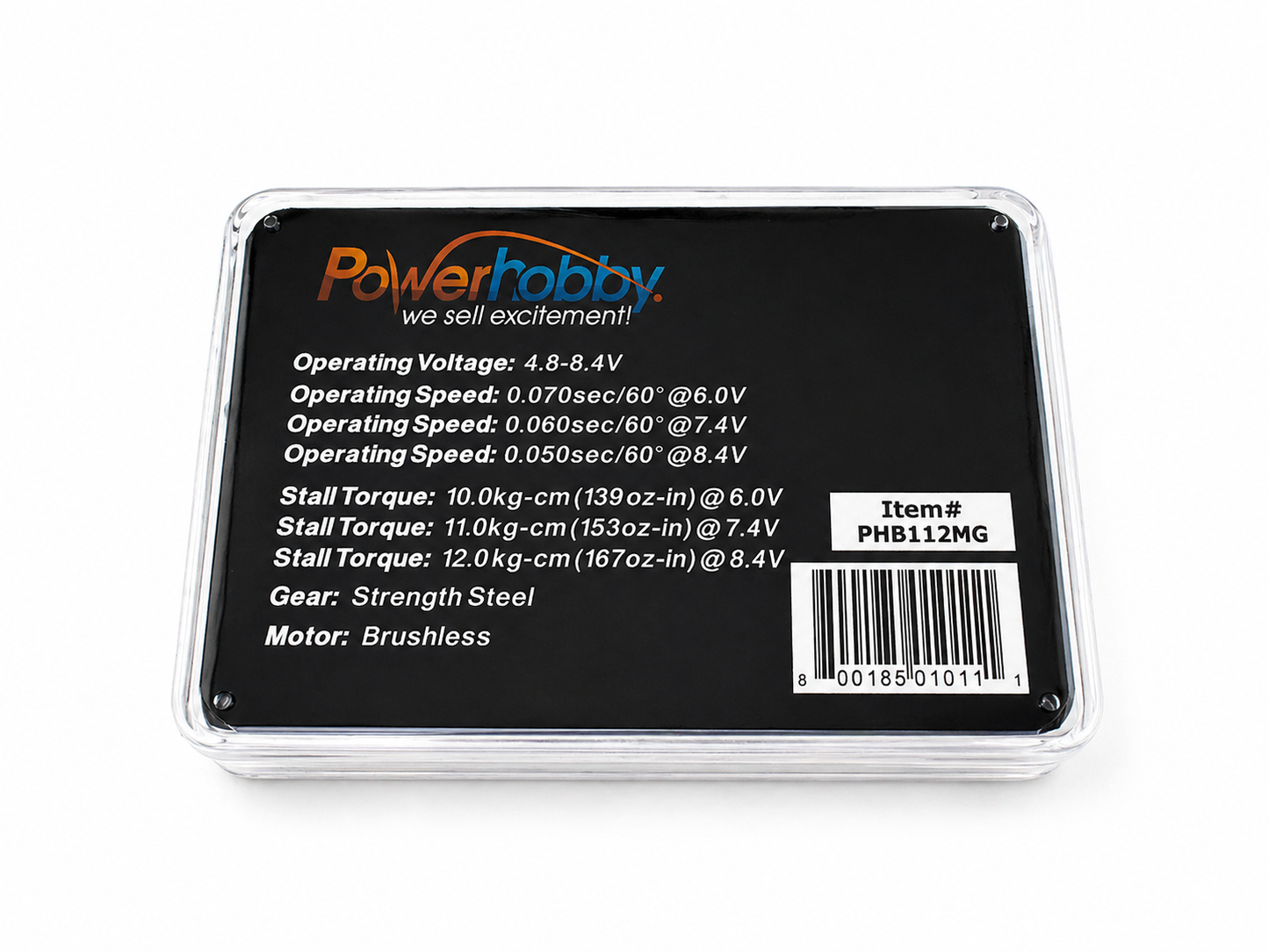 Powerhobby 112MG High-Speed Brushless Programmable Digital Servo 1/12