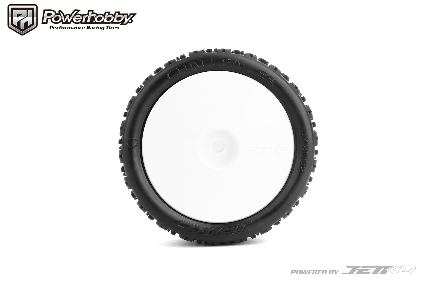 Powerhobby Challenger 1/10 4WD Front Buggy Carpet Mounted Tires Soft White - PowerHobby