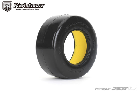 Powerhobby 1/10 Stealth BELTED Rear 2.2"/3.0" Drag Racing Tires Ultra Soft.