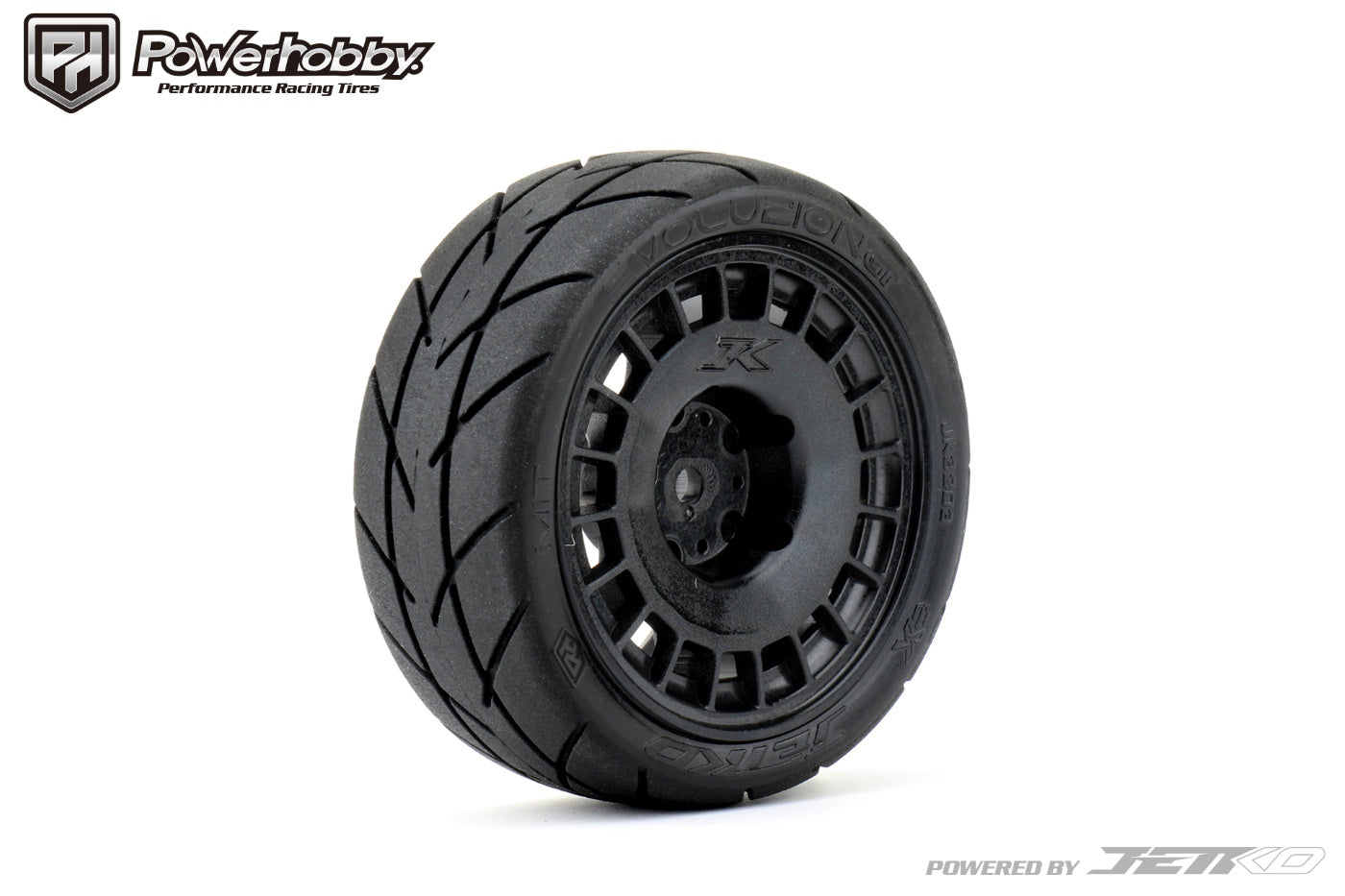 Powerhobby 1/10 Rally Car Evolution Mounted Tires Radial Wheels (4) - PowerHobby