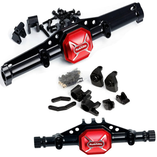 Powerhobby 7075 Aluminum Front + Rear Axle Housing Associated Enduro / Gatekeeper