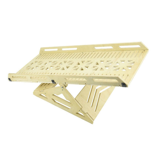 High Density RC Crawler Wood Trail Tilting Bridge (C Style) 1/24 1/18 - PowerHobby