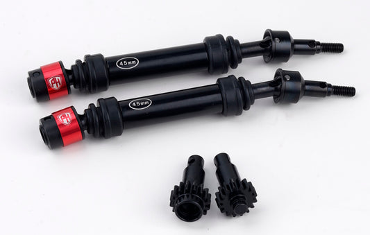 Powerhobby High Performance CvD 45mm Splined Driveshafts Arrma 3s - PowerHobby