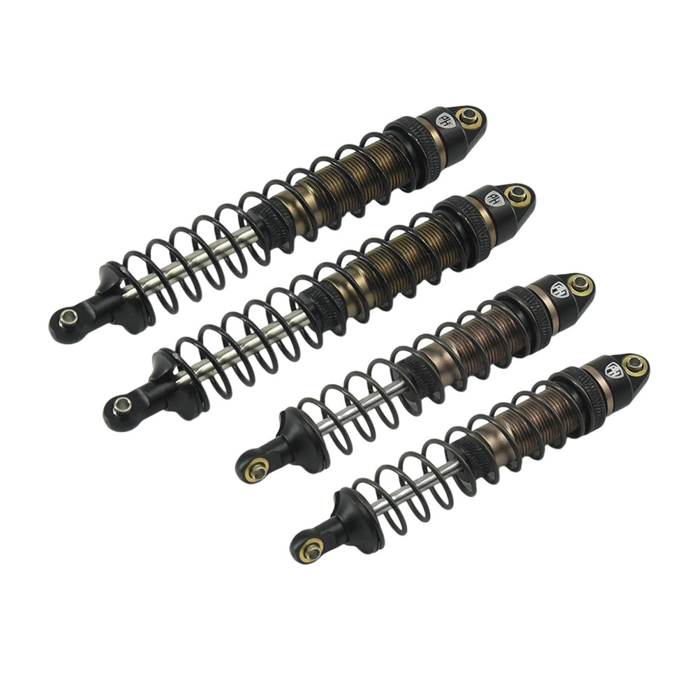 Powerhobby Aluminum Shocks (4) Arrma 3s Seton / Big Rock / Granite / Typhon Bronze - PowerHobby