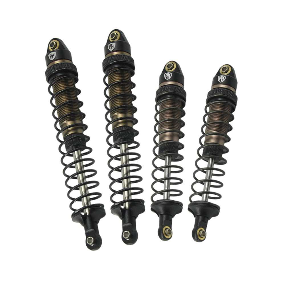 Powerhobby Aluminum Shocks (4) Arrma 3s Seton / Big Rock / Granite / Typhon Bronze - PowerHobby