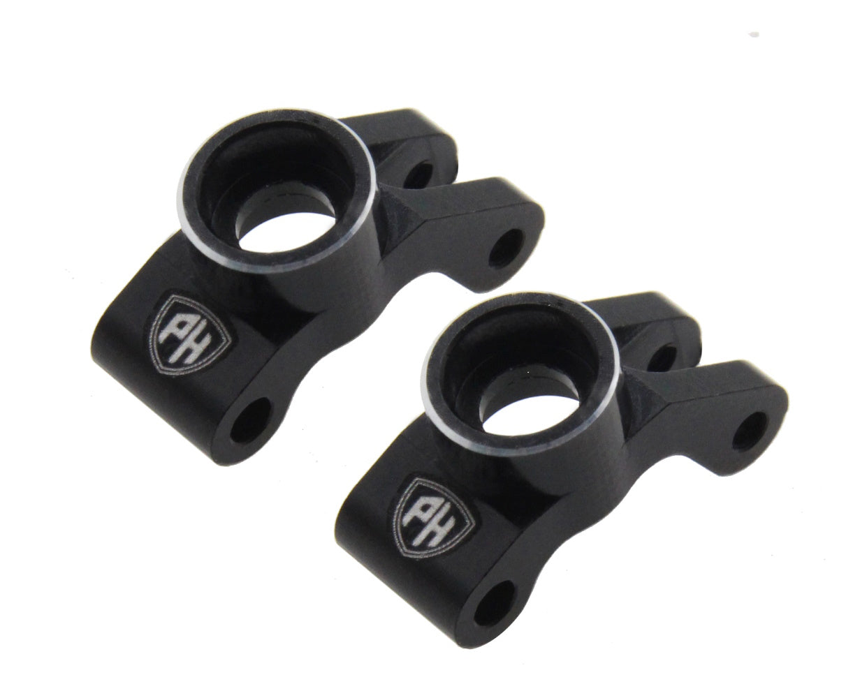 Powerhobby Aluminum Rear Hubs Black Kyosho Mini-Z MB-010 - PowerHobby