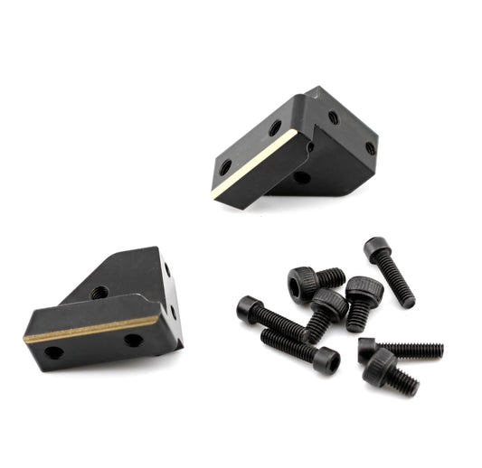 Powerhobby HD44 BBV5 X25 Front Brass Leaf Mounts (2)