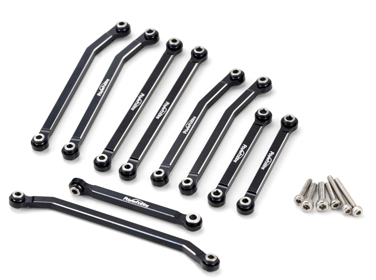 Powerhobby Aluminum High Clearance 4-Links w/Steering Link Redcat