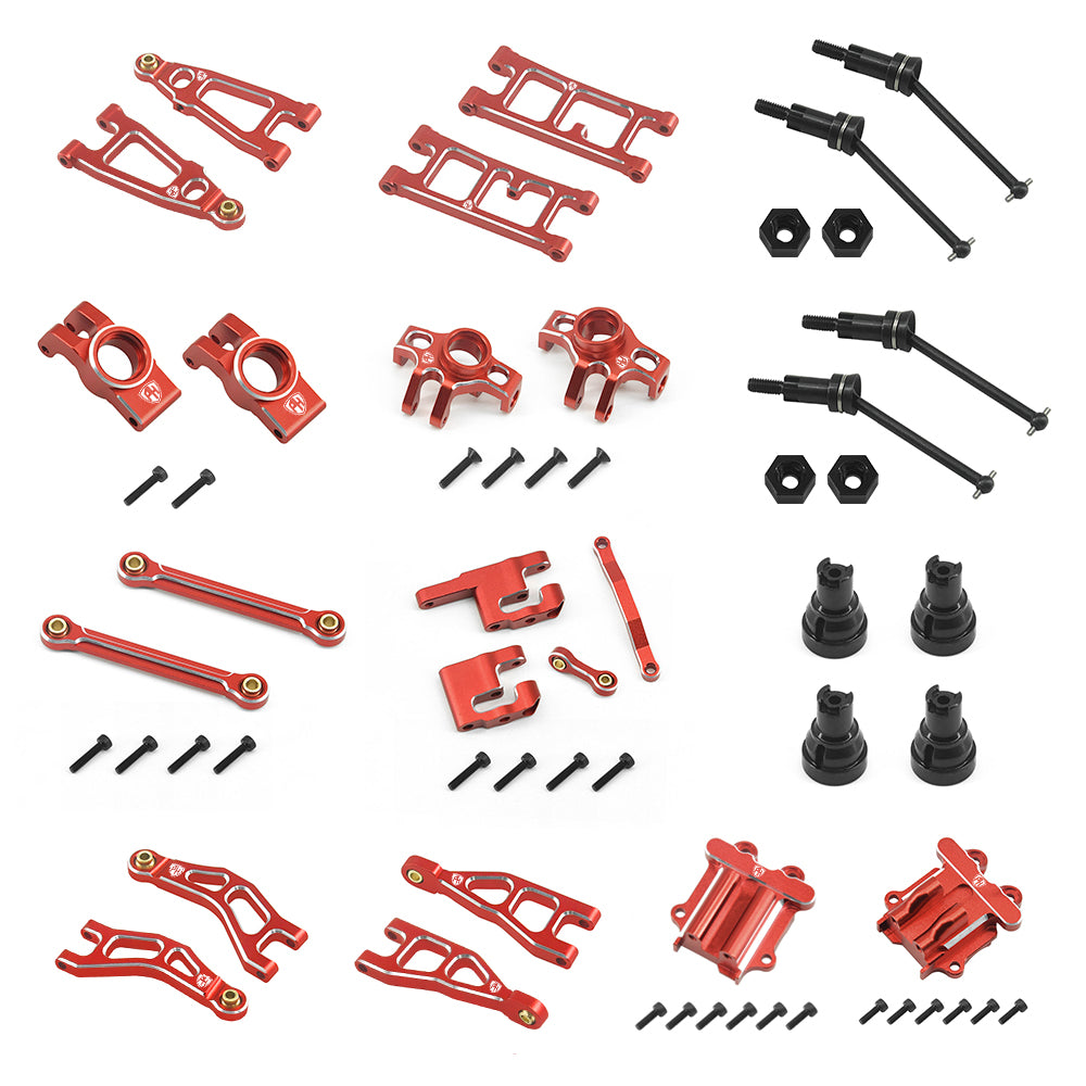 Powerhobby Aluminum Upgrade  Conversion Kit RED Arrma Mojave Grom