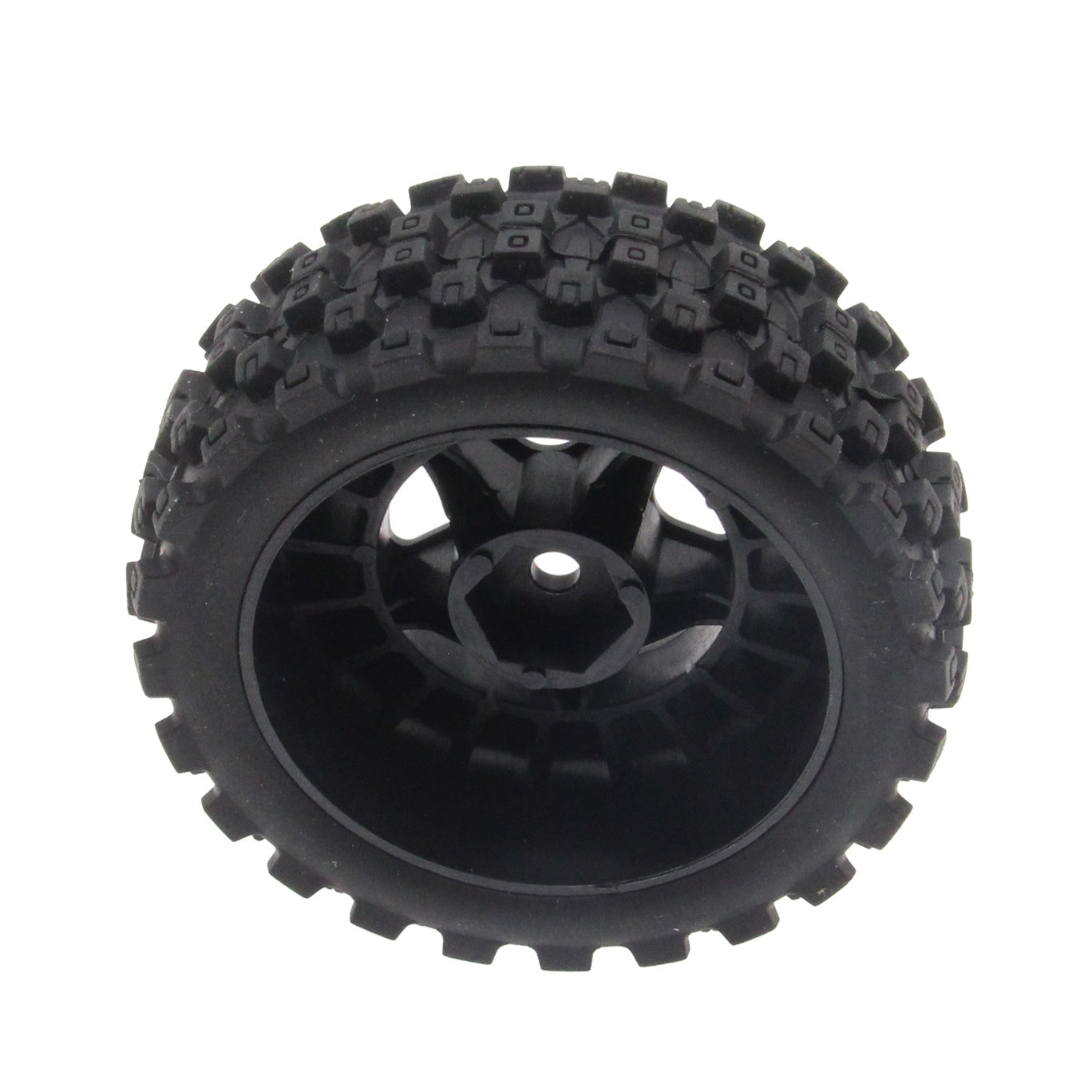 Mounted Tires / Wheels (4) Arrma Typhon Grom Black