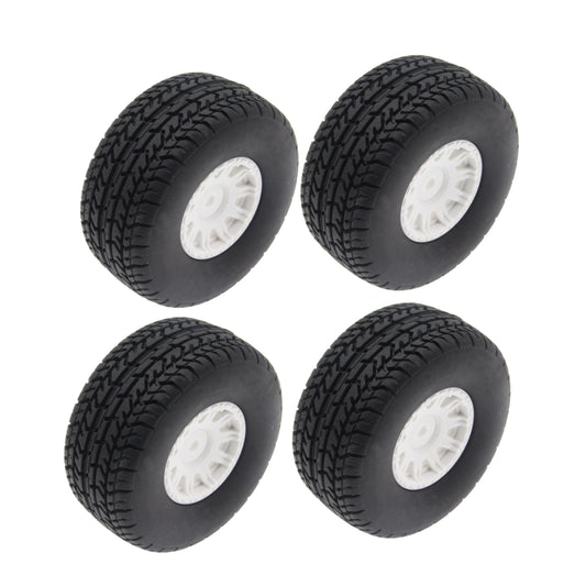 Mounte Tires / Wheels (4) Arrma Grom Granite White