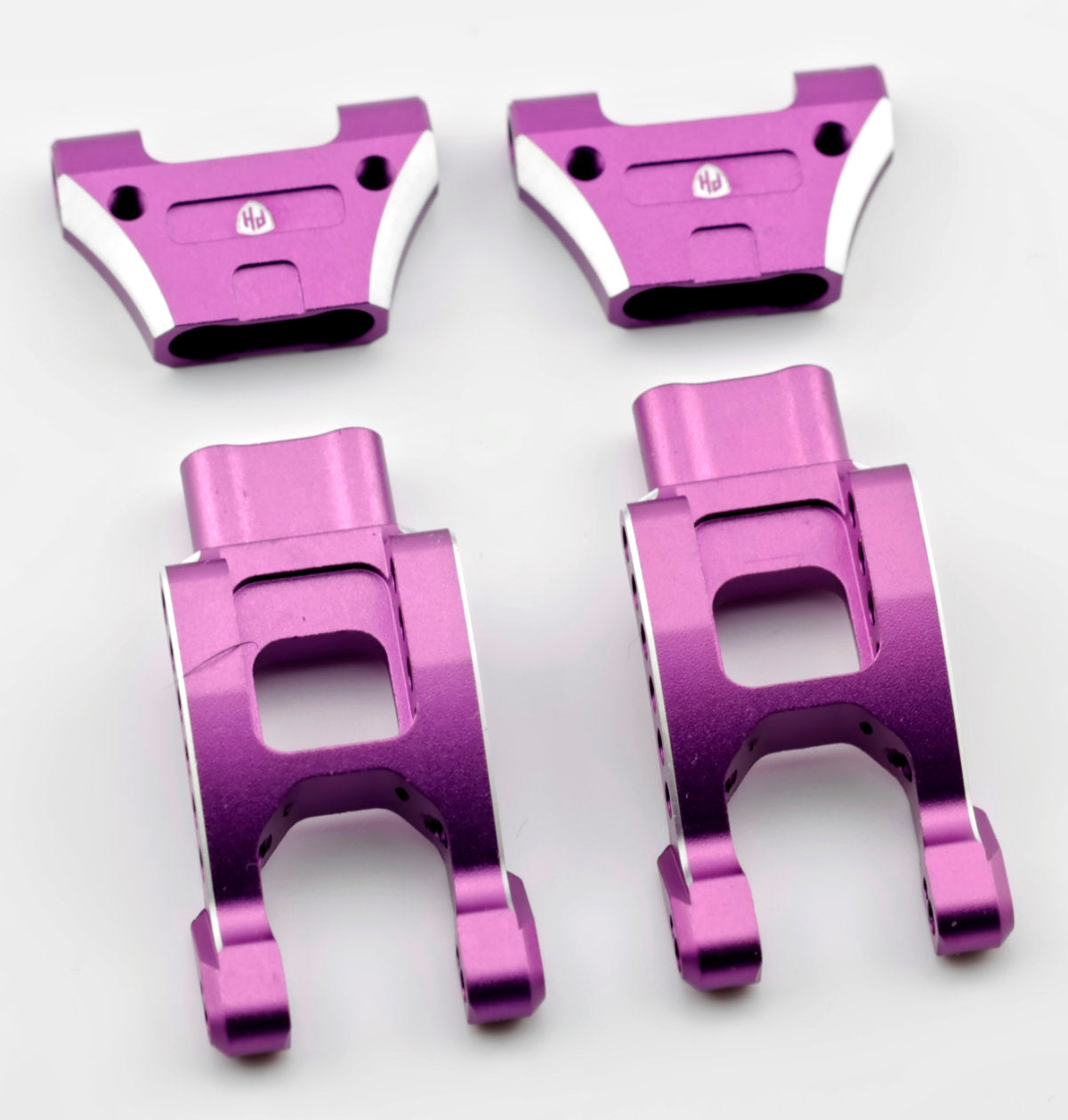 Powerhobby MB Aluminum Adjustable Rear Lower Arms Purple MST RMX 2.5 / 2.0