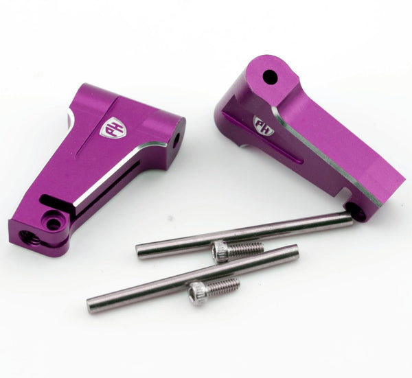 Supporto Paratia Anteriore Integrato In Alluminio Powerhobby Viola MST