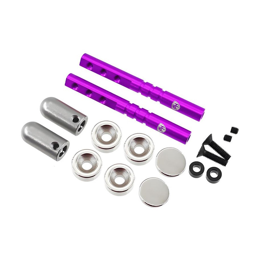 Powerhobby Magnetic Realistic Body Mounts Purple 1/10 Car / Crawler
