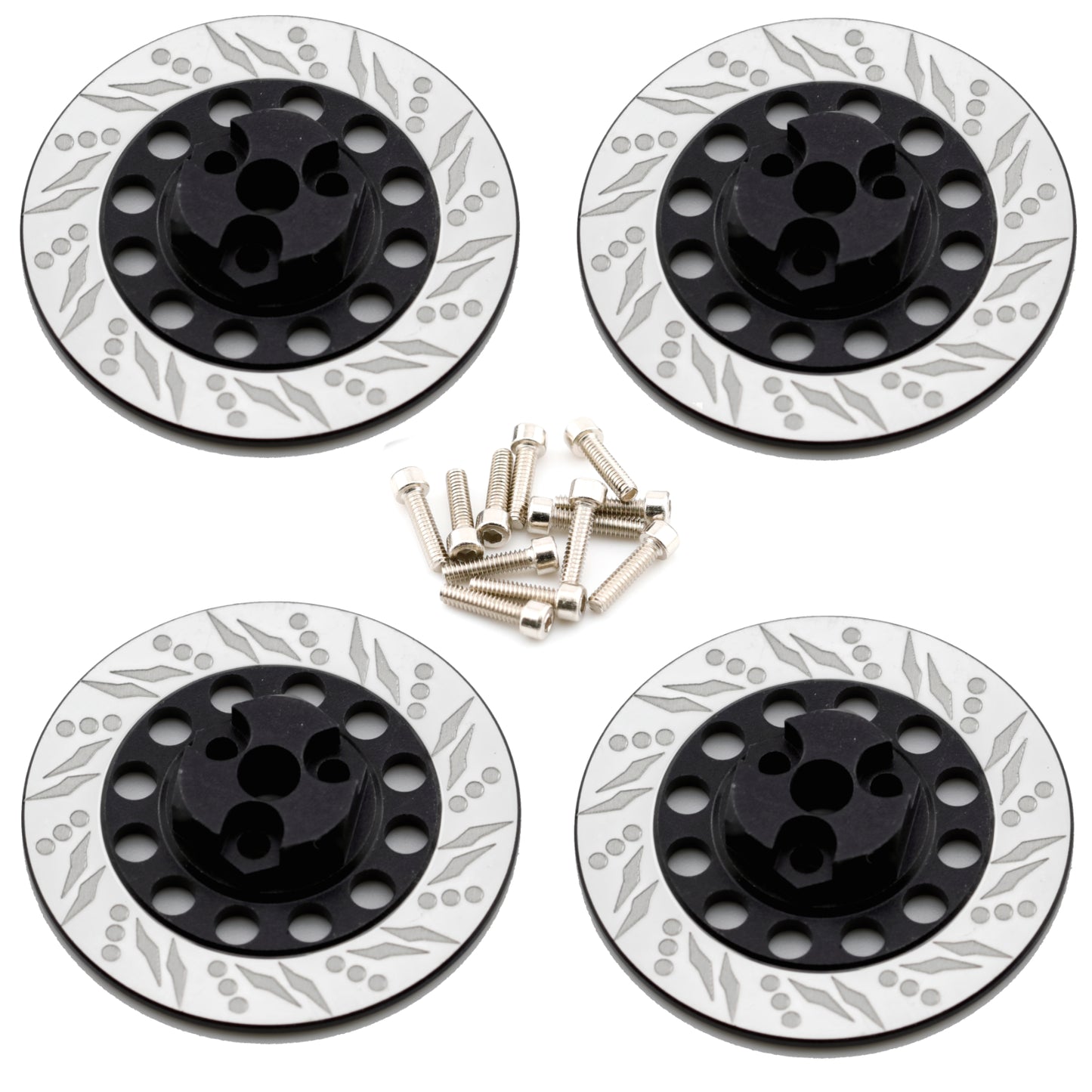 Powerhobby Dummy Disc Brake Hex Black FOR Kyosho Fazer